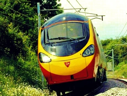 The West Coast Mainline is popular with travellers. 